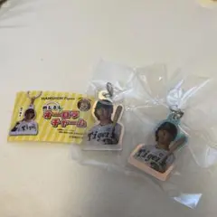前川右京 阪神タイガース めじるしオーロラチャーム ２点