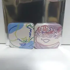 チェンソーマン レゼ篇 ビーム 台風 ジロリ かくかん 缶バッジ プラザ ロフト