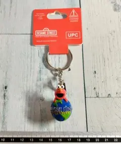 未使用 セサミストリート エルモ ユニバーサルスタジオシンガポール キーホルダー