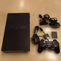 PlayStation2本体 コントローラ ケーブル メモリ付SCPH15000