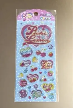 平成レトロ ピチレモン ホログラムキラキラ立体シール