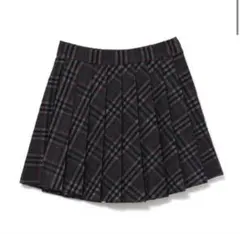 ANDMARY Monica check pleats mini skirt - メルカリ