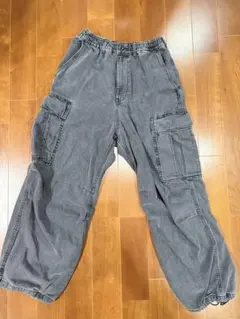 GU カーゴパンツ グレー メンズSサイズのサムネイル