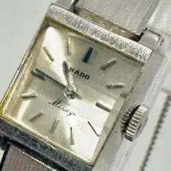RADO mirage レディース 手巻き稼働品 カットガラス　スクエア　ラドーのサムネイル