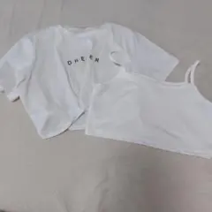 シーイン　お腹見せ　シャツ
