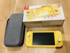 Nintendo Switch Lite イエロー ケース付き
