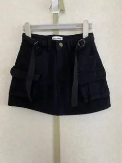 フォロウィン☆ブラックカーゴスカート☆Sサイズ