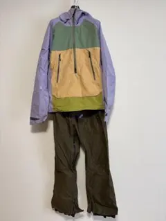 P.RHYTHM プリズム アノラックとパンツ　サイズM
