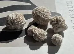 《デザートローズ5個セット*知性と集中力・砂漠の記憶を宿す石》