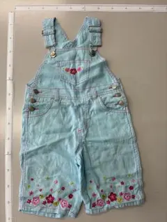 Pumpkin Patch 水色オーバーオール 100cm