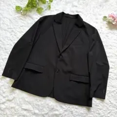 希少4XL✨ユニクロ　感動ジャケット　黒　大きなサイズ　2024年モデル
