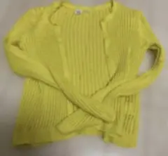 GAP KIDS カーディガン イエロー XXL
