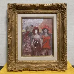 【真作保証】織田広喜「少女」油彩3号 直筆サイン 二科会 アンニュイ 絵画 織田広喜 作『少女』 ｜骨董品買取 緑和堂