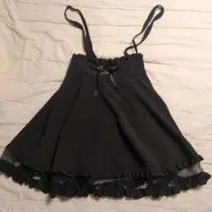 majoretty Avail アベイル スカート ジャンスカ 黒 ブラックのサムネイル