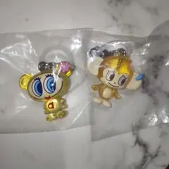 ナルミヤキャラクターズめじるしアクセサリー　ハナちゃん　ルッキー２個セット
