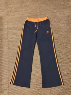 90s~00s adidas ワイドフレア トラックパンツ