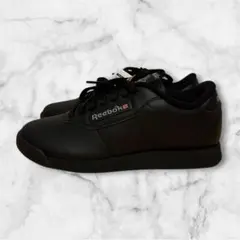 ⓭新品タグ付き✨Reebok リーボック　ブラック 黒スニーカー 24.5