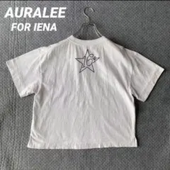 IENA×AURALEE 長袖ボーダーカットソー ホワイト×ネイビー - メルカリ