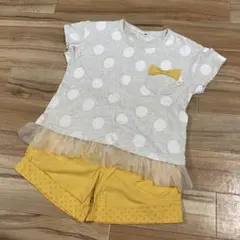 KPニットプランナー　150 夏物　Tシャツ　ショートパンツ