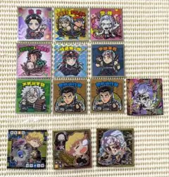 鬼滅の刃マンチョコ　鬼滅の刃　ウエハースシール