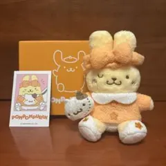 中国365点限定 コラボサンリオ　ポムポムプリン ぬいぐるみ マスコット 中国365点限定 コラボサンリオ ポムポムプリン ぬいぐるみ マスコット
