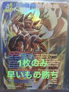 ドラゴンボール超カードゲーム　海外 英語 大会　非売品　top 64 孫悟空