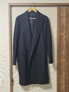 【美品】ユナイテッドアローズ CROMBIE 英国製 ダブル チェスターコート 美品】ユナイテッドアローズ CROMBIE 英国製 ダブル チェスターコート
