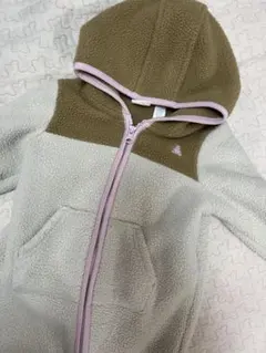 【美品】baby gapフリースボアロンパース 18-24m