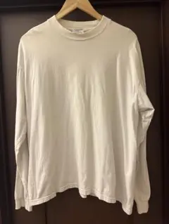 GOAT ホワイト ロンT Lサイズ