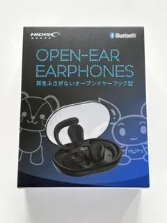 HIDISC オープンイヤーフック型ワイヤレスイヤホン　HDOEEBT42BK