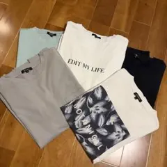 PLST Tシャツ Mサイズ 5枚セットのサムネイル