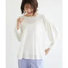 【新品タグ付き】ロペピクニック ROPE' PICNIC トップス カットソー