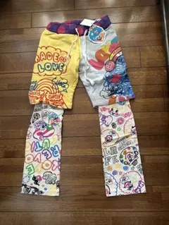 最終価格♡ タグ付き新品♡ LOVE REVOLUTION カラフルボトムス