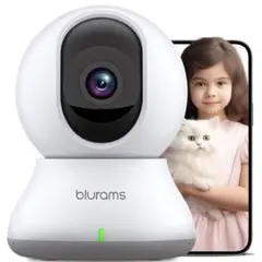 新品　見守りカメラ 防犯カメラ ペットカメラ blurams 300万画素のサムネイル