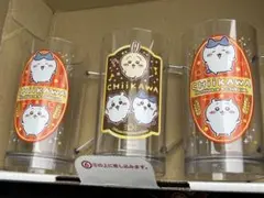 ちいかわ　黒ビア風ドリンク　ちいかわ　ハチワレ　うさぎ　セット