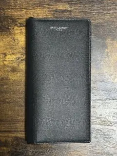【美品】サンローラン パリ 長財布 コンチネンタルウォレット ブラック レザーのサムネイル