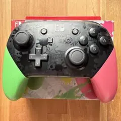 Switch 純正 Proコントローラー スプラトゥーンカラー ② プロコン