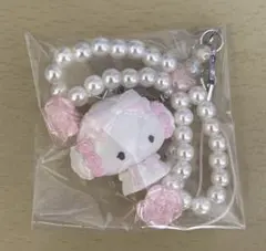 サンリオ ホワイトフリル シークレットストラップキーホルダーこぎゅみゅん