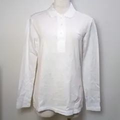 ★タグ付き未使用★ラコステ★難あり／ストレッチポロシャツ★長袖★36(M位)