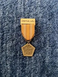 嵐 THE DIGITALIAN 会場限定 メダルブローチ黄