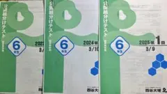 公開組分けテスト 6年生 2023 •2024・2025