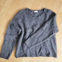 Ballsey グレー 長袖ニットセーター ワケありです。