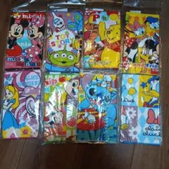 ディズニー　ミニタオル　8枚セット