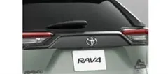 rav4(50系) リアガーニッシュ・ドアミラーカバー マットブラック塗装 