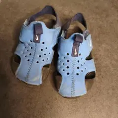 Nike キッズ サンダル 青