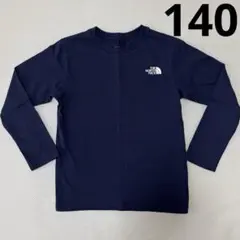 週末値下げ中 THE NORTH FACE ネイビー 長袖Tシャツ 140