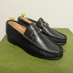 美品　GUCCI　ヴィンテージ　ホースビットローファー　黒　37 1/2のサムネイル