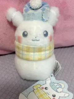 タグ付き ポケモンセンター限定 ピカチュウ ゆきだるまマスコット