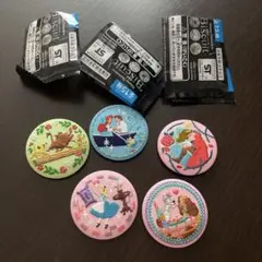ディズニー刺繍ピンバッジ 5個セット