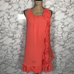 enchanter／ノースリーブバラドレス　結婚式　パーティ　ピンク